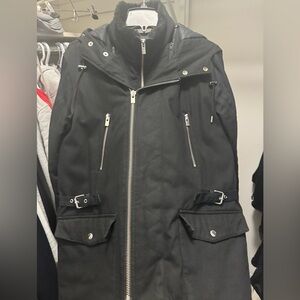 The Kooples Black Parka